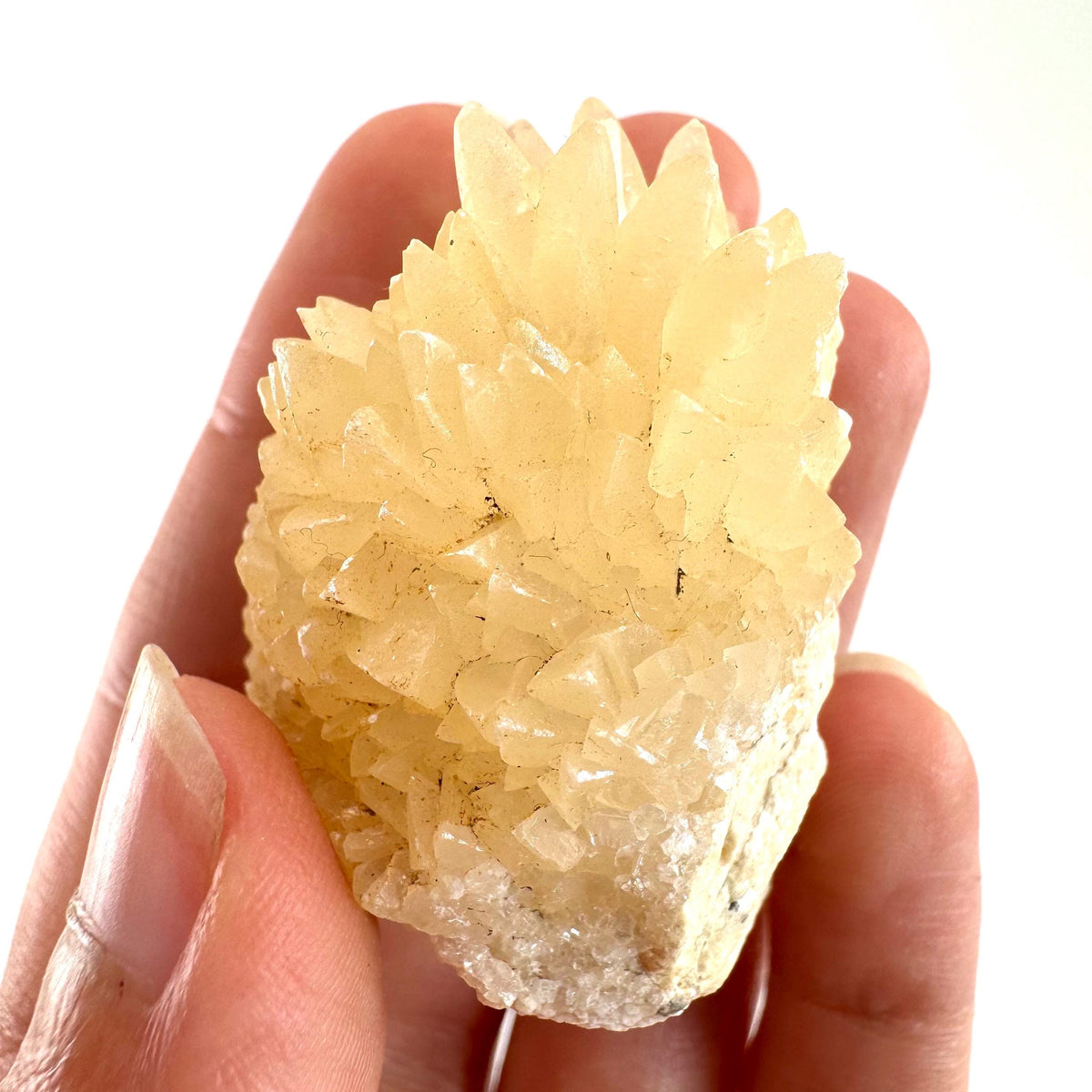 Fluorescent Calcite | UV-reactive crystal, natural mineral specimen from Indonesia
