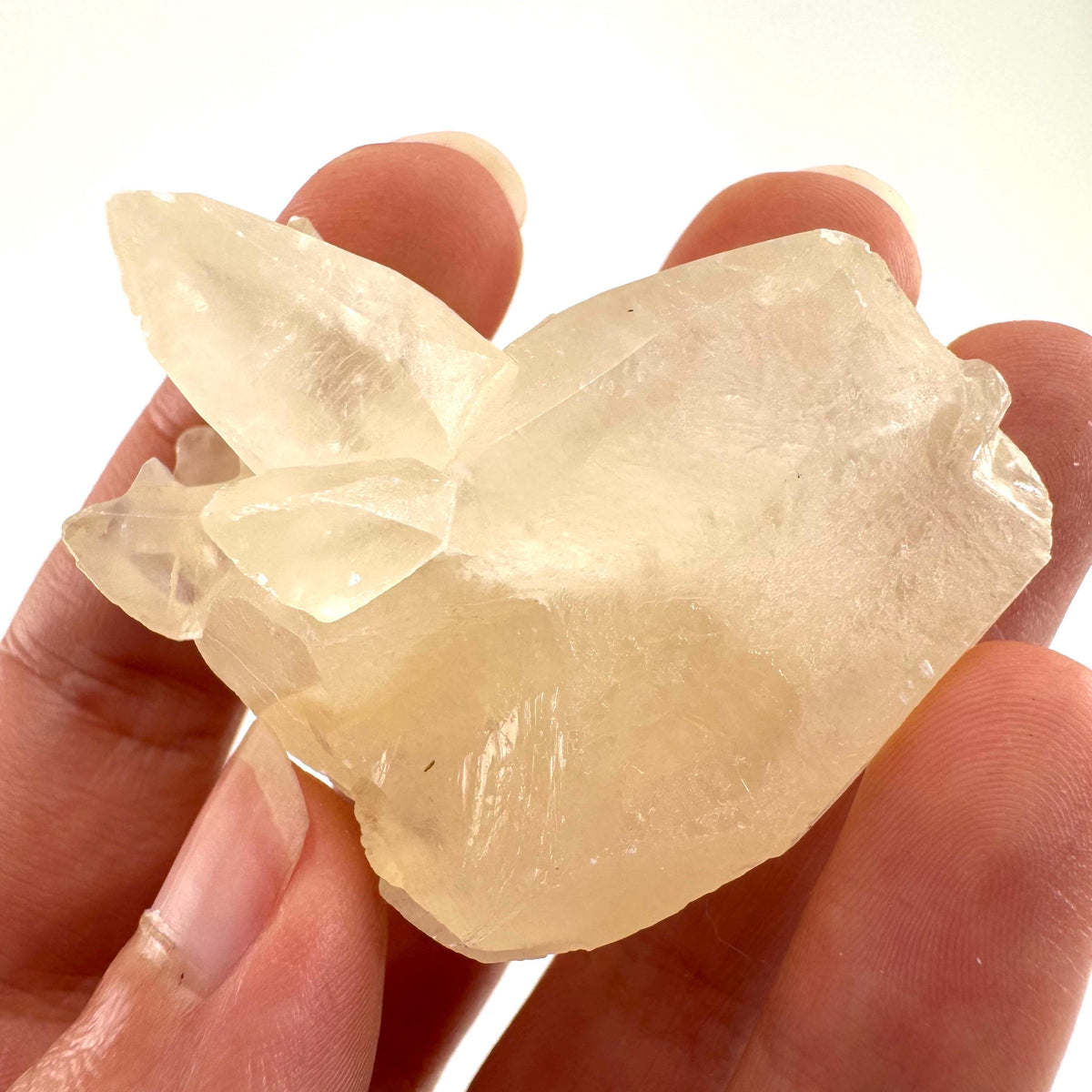 Fluorescent Calcite | UV-reactive crystal, natural mineral specimen from Indonesia