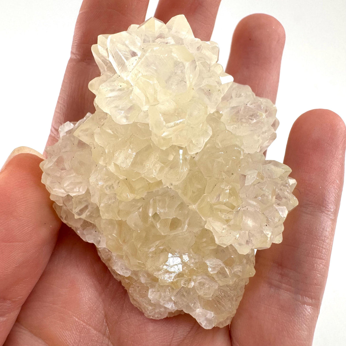 Fluorescent Calcite | UV-reactive crystal, natural mineral specimen from Indonesia