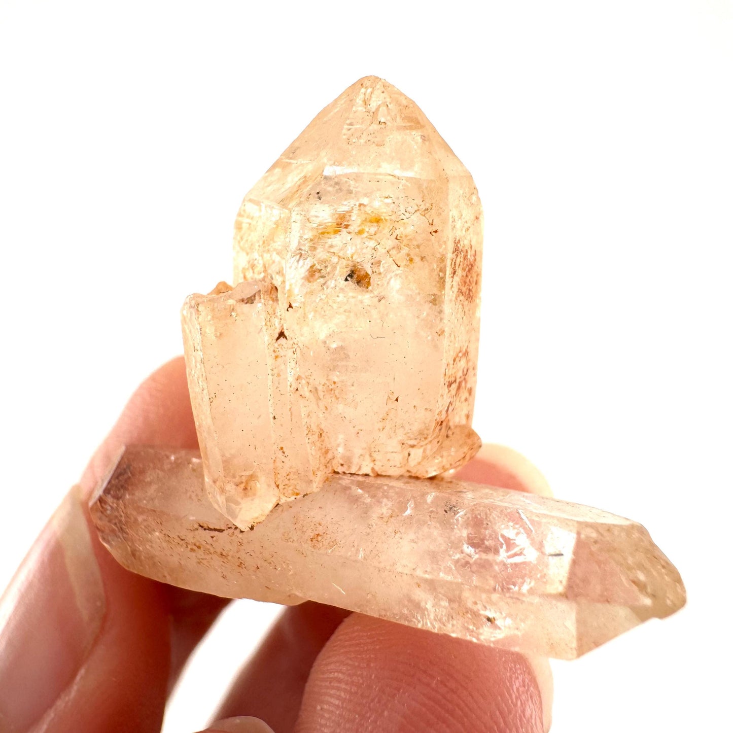 Petroleum Quartz | UV reactive firefly crystal, fluorescent mineral specimen from Madagascar