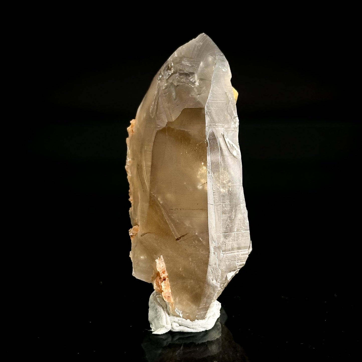 Chrysoberyl on Smoky Quartz | Yellow Crystal, Rare Mineral Specimen from Madagascar