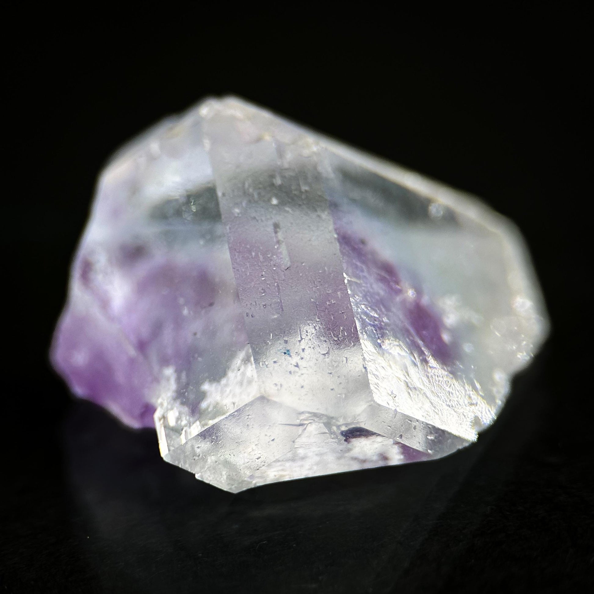 Fluorite | blue & purple crystal, mineral specimen from Berbes, Spain