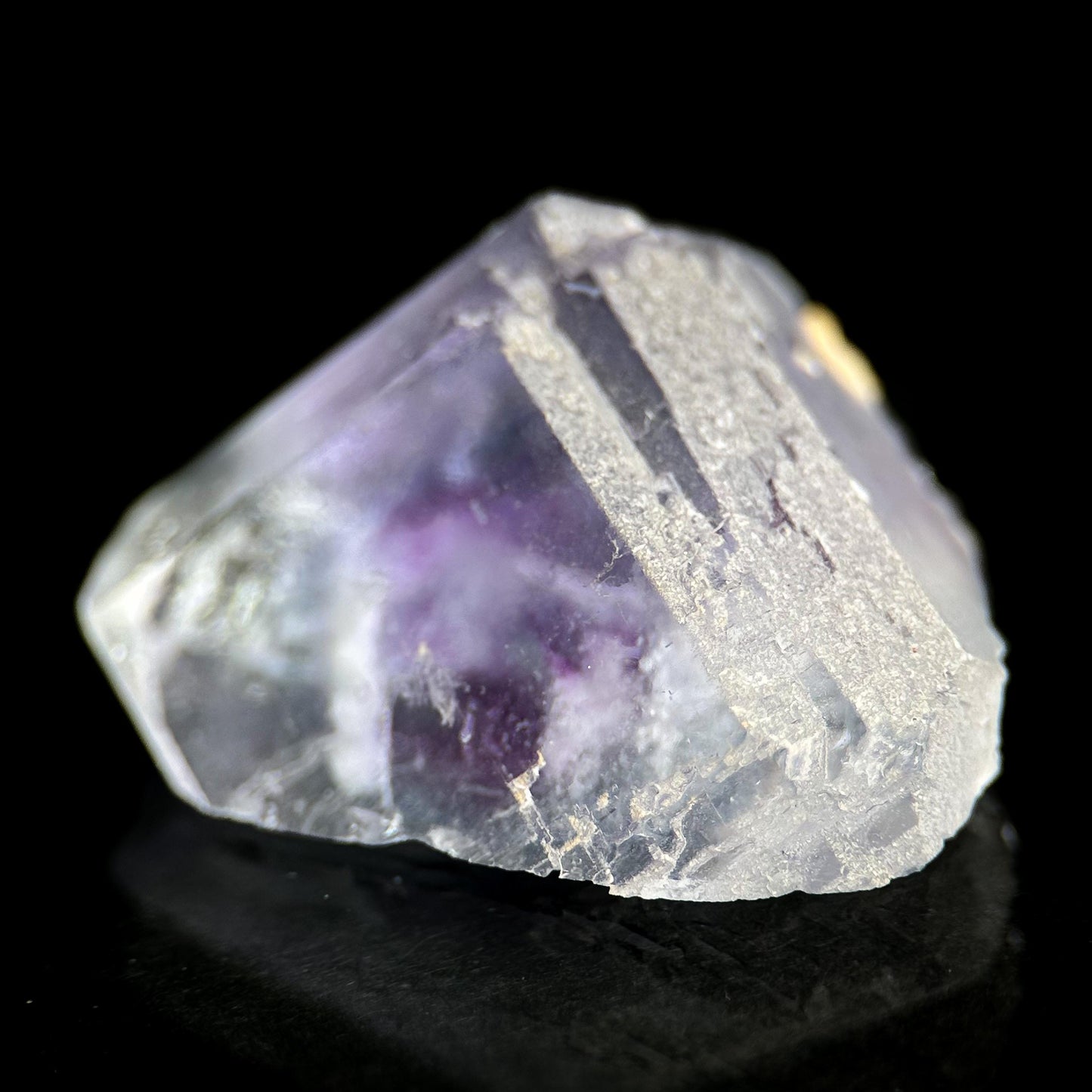 Fluorite | blue & purple crystal, mineral specimen from Berbes, Spain
