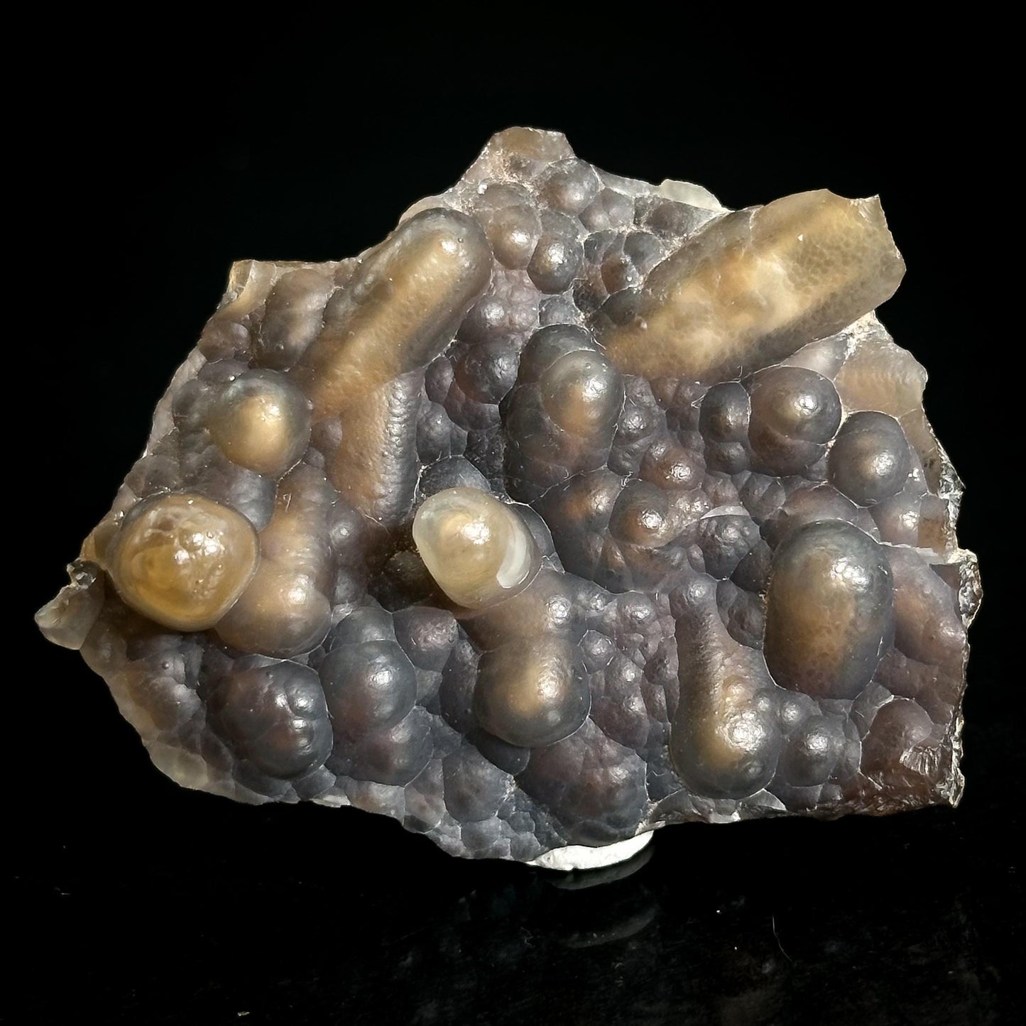 Chalcedony Stalactite | Botryoidal crystal, mineral specimen from Mexico