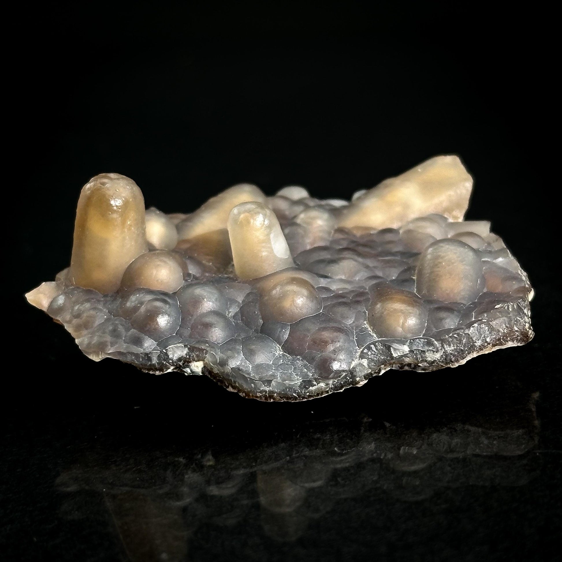 Chalcedony Stalactite | Botryoidal crystal, mineral specimen from Mexico
