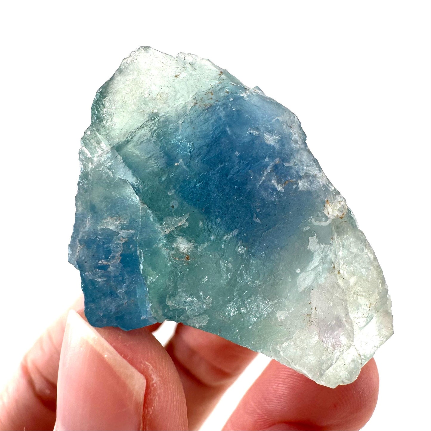 Okorusu Fluorite | blue crystal cluster, mineral specimen from Namibia