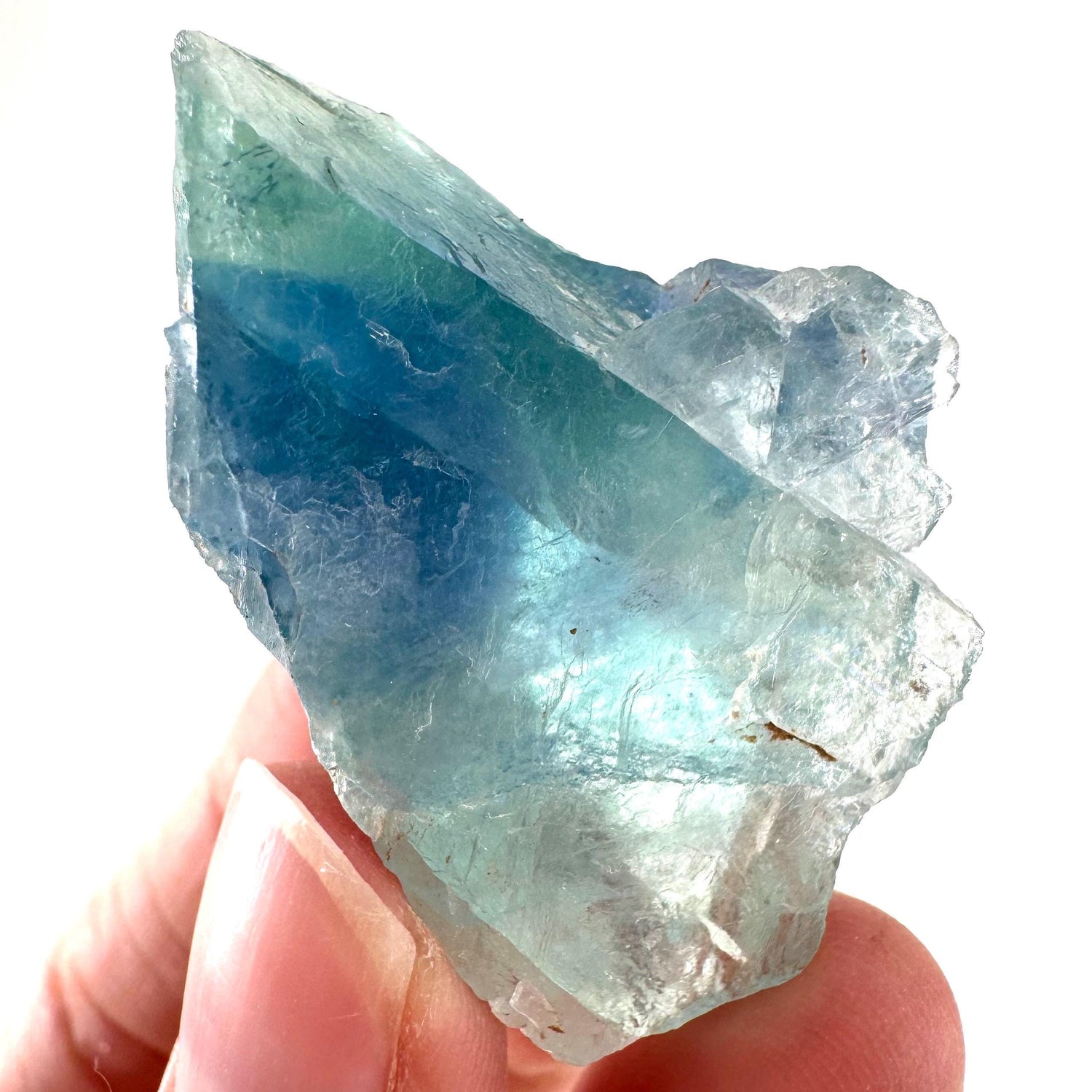 Okorusu Fluorite | blue crystal cluster, mineral specimen from Namibia