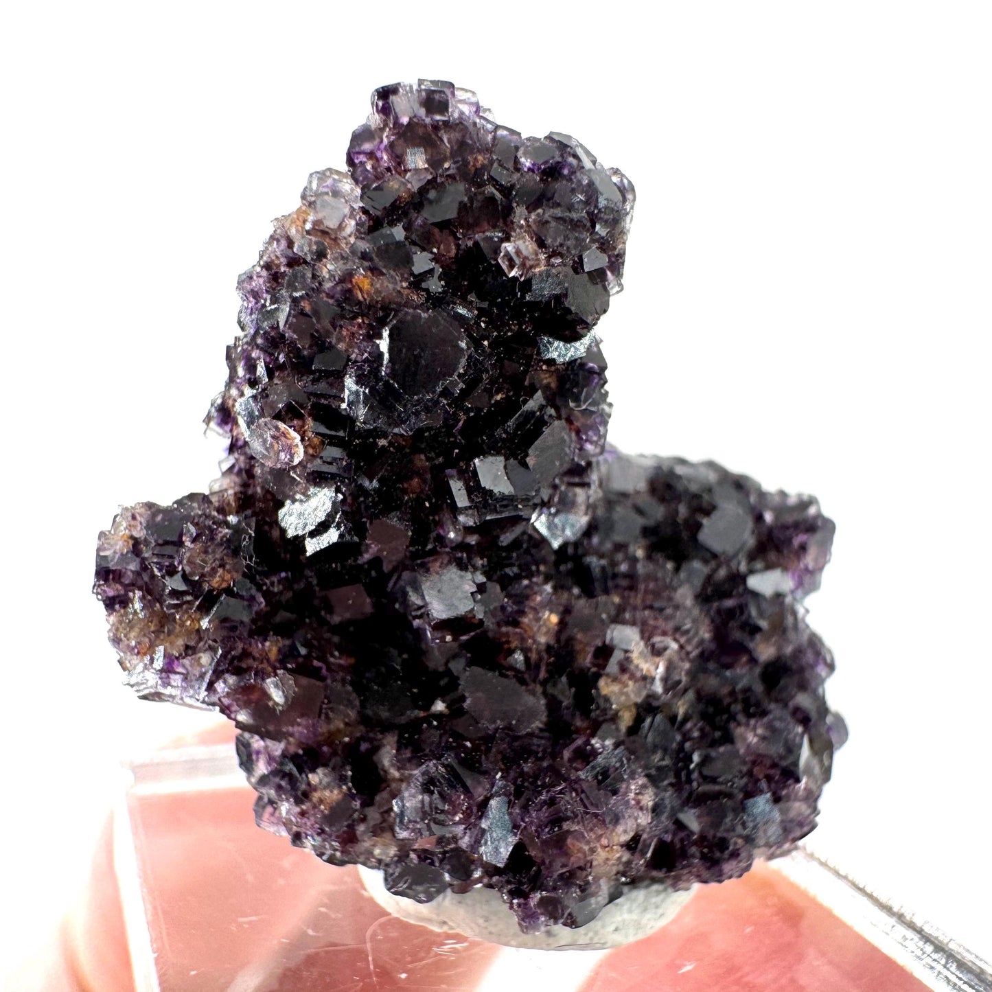Okorusu Fluorite | purple crystal cluster, mineral specimen from Namibia