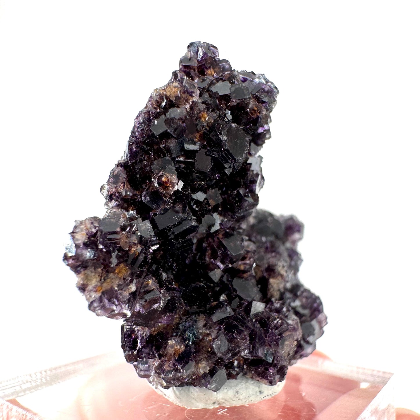 Okorusu Fluorite | purple crystal cluster, mineral specimen from Namibia