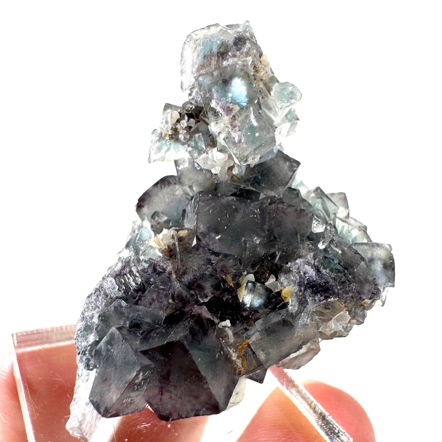 Okorusu Fluorite | blue crystal cluster, mineral specimen from Namibia