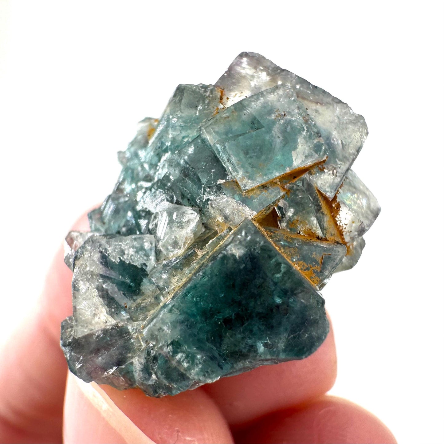 Okorusu Fluorite | blue crystal cluster, mineral specimen from Namibia