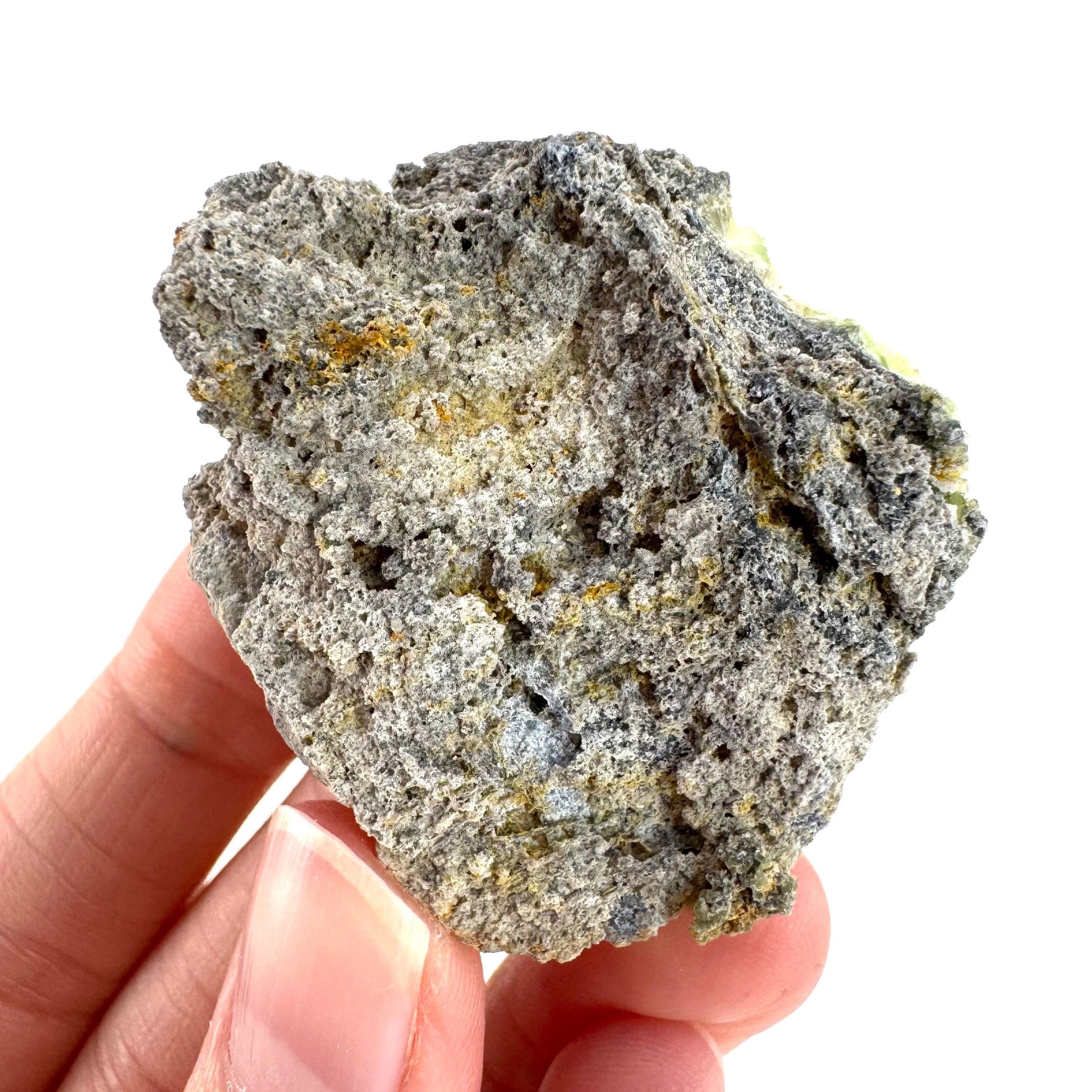 Wavellite (Arkansas, USA) | green crystal cluster, mineral specimen