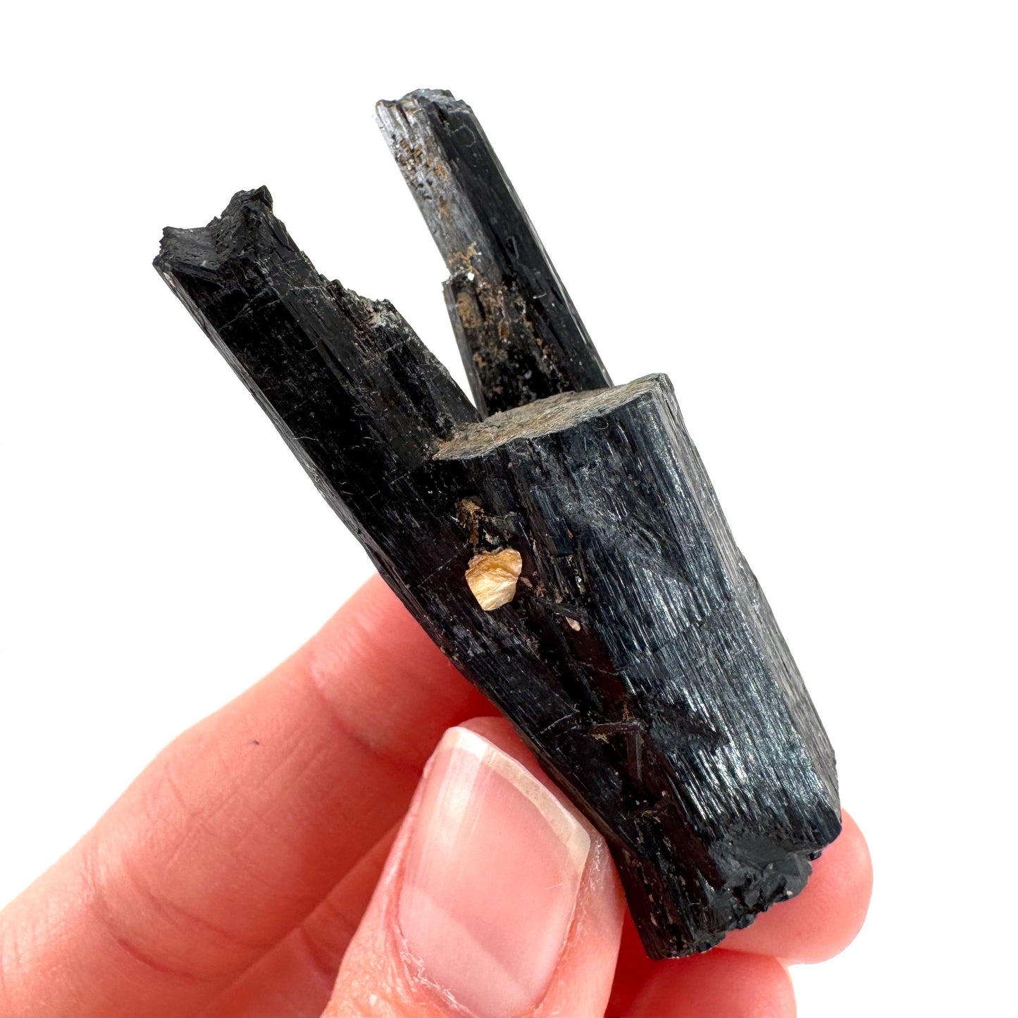Black Tourmaline | Raw Schorl Crystal Cluster, Mineral Specimen from Namibia