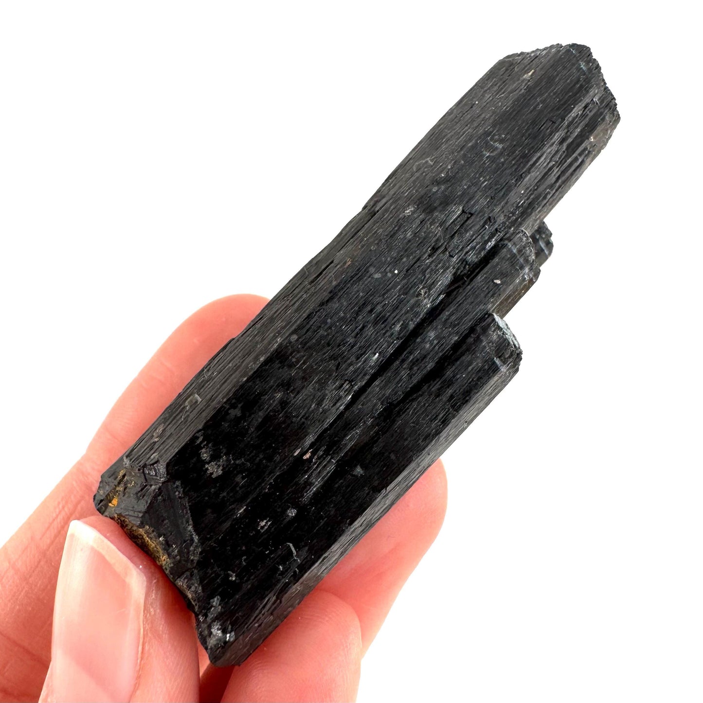 Black Tourmaline | Raw Schorl Crystal Cluster, Mineral Specimen from Namibia