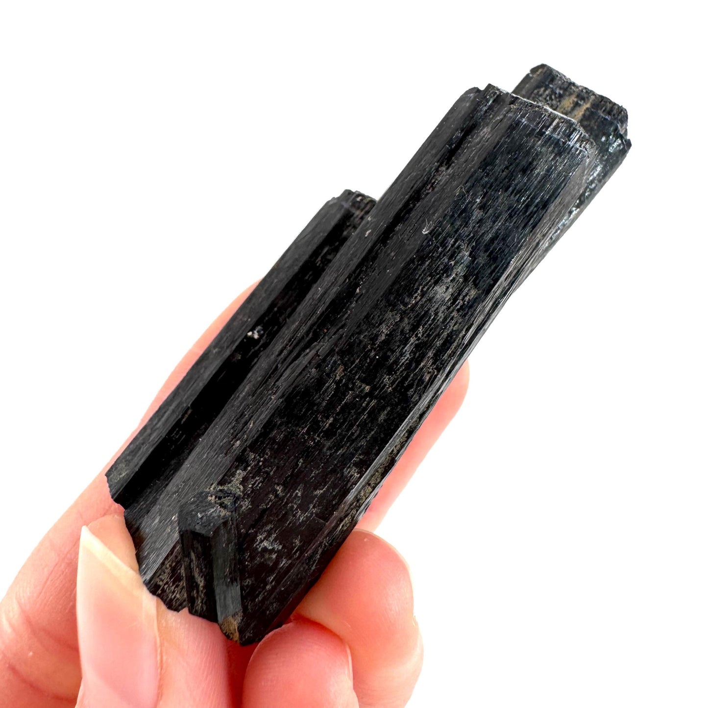 Black Tourmaline | Raw Schorl Crystal Cluster, Mineral Specimen from Namibia