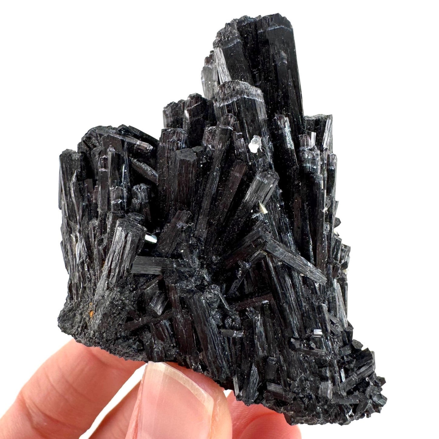 Black Tourmaline | Raw Schorl Crystal Cluster, Mineral Specimen from Namibia