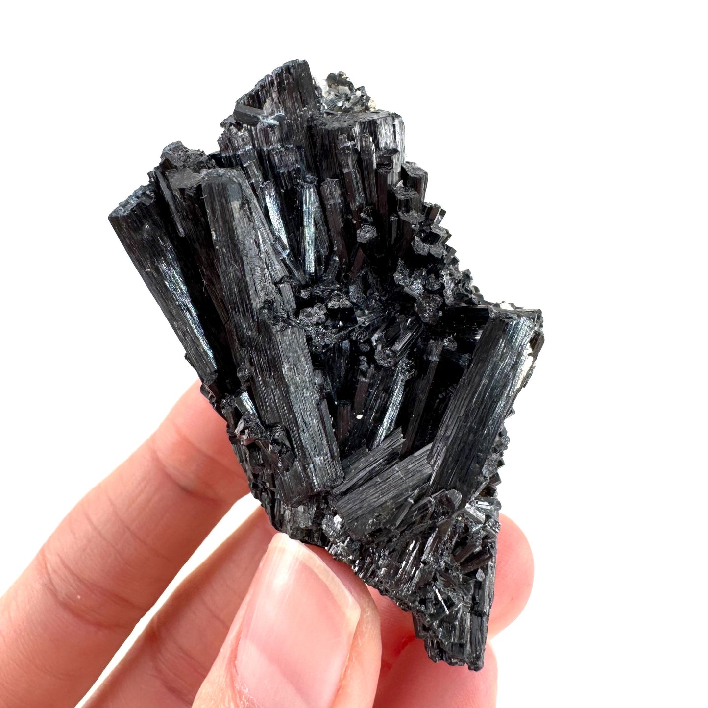 Black Tourmaline | Raw Schorl Crystal Cluster, Mineral Specimen from Namibia
