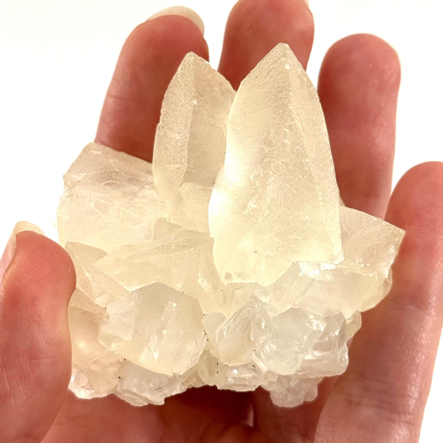 Fluorescent Calcite | UV-reactive crystal, natural mineral specimen from Indonesia