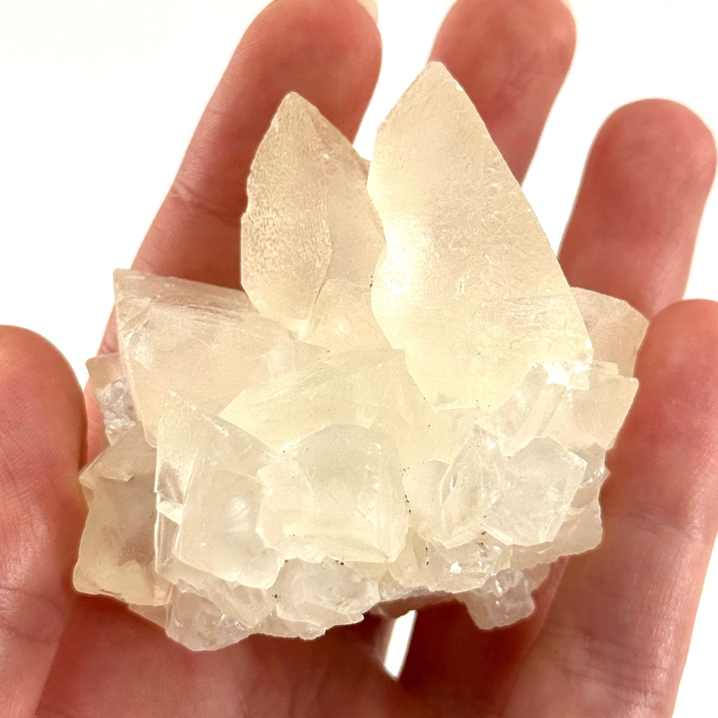 Fluorescent Calcite | UV-reactive crystal, natural mineral specimen from Indonesia