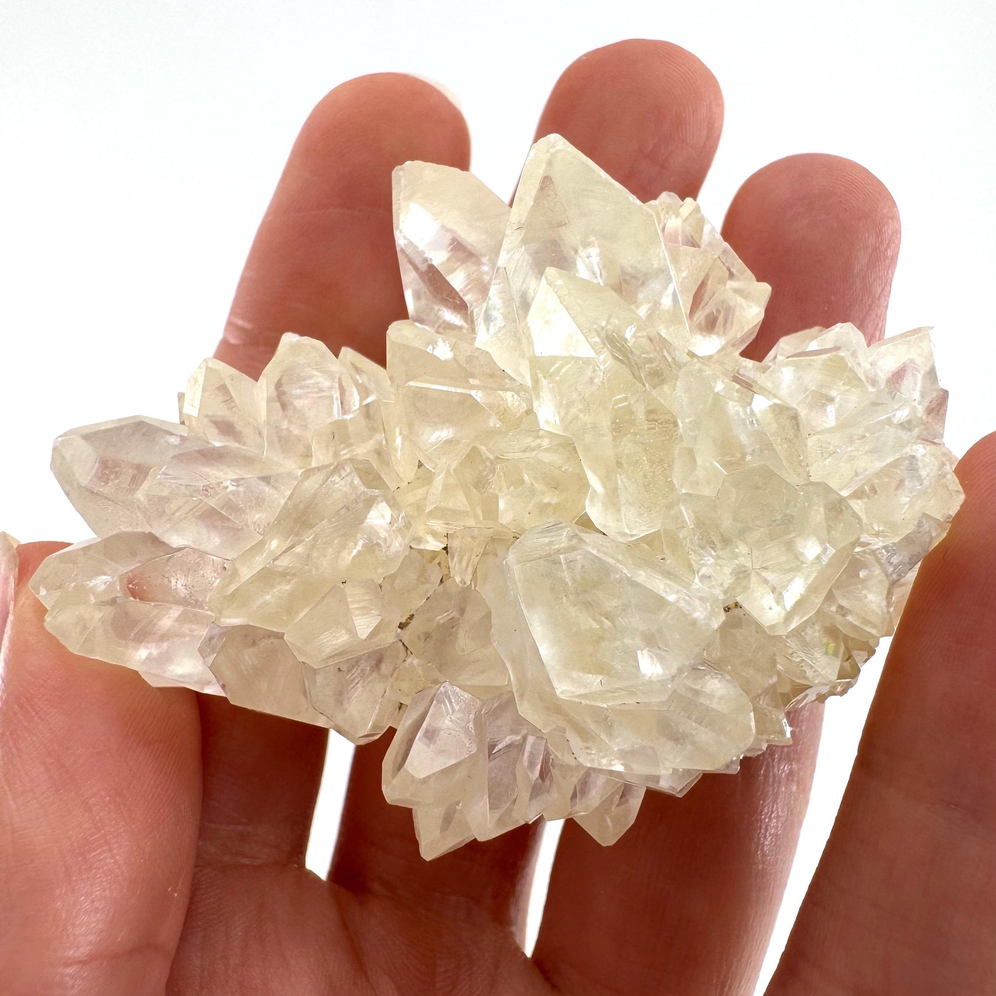 Fluorescent Calcite | UV-reactive crystal, natural mineral specimen from Indonesia