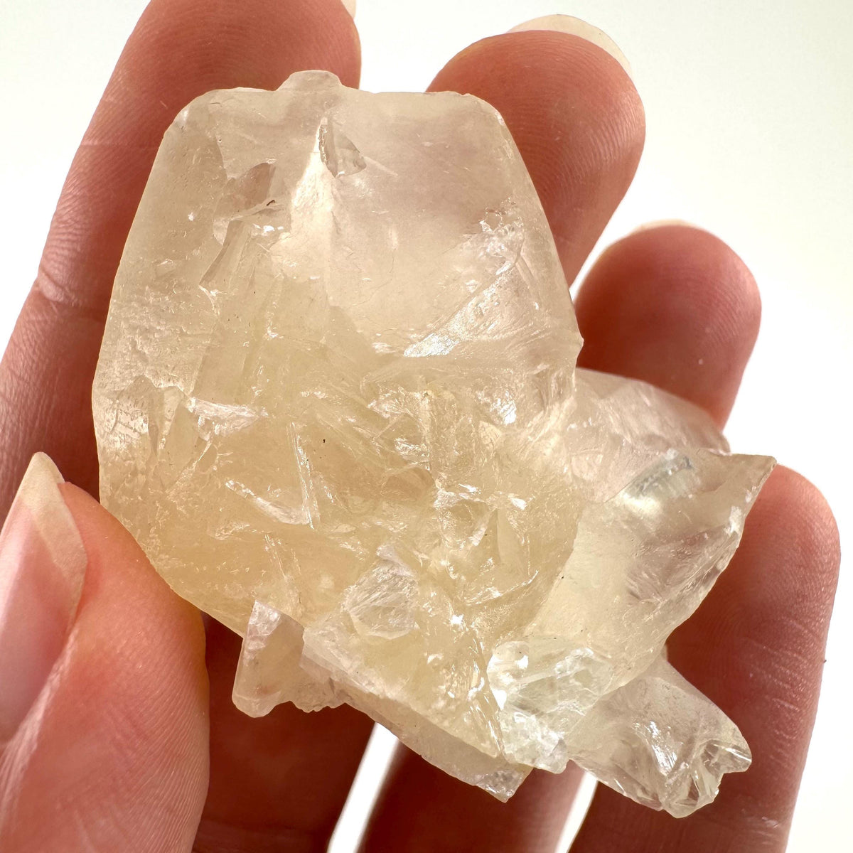 Fluorescent Calcite | UV-reactive crystal, natural mineral specimen from Indonesia