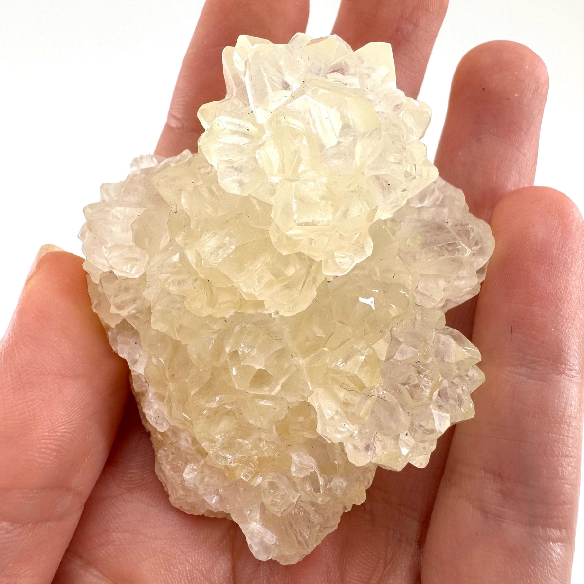 Fluorescent Calcite | UV-reactive crystal, natural mineral specimen from Indonesia