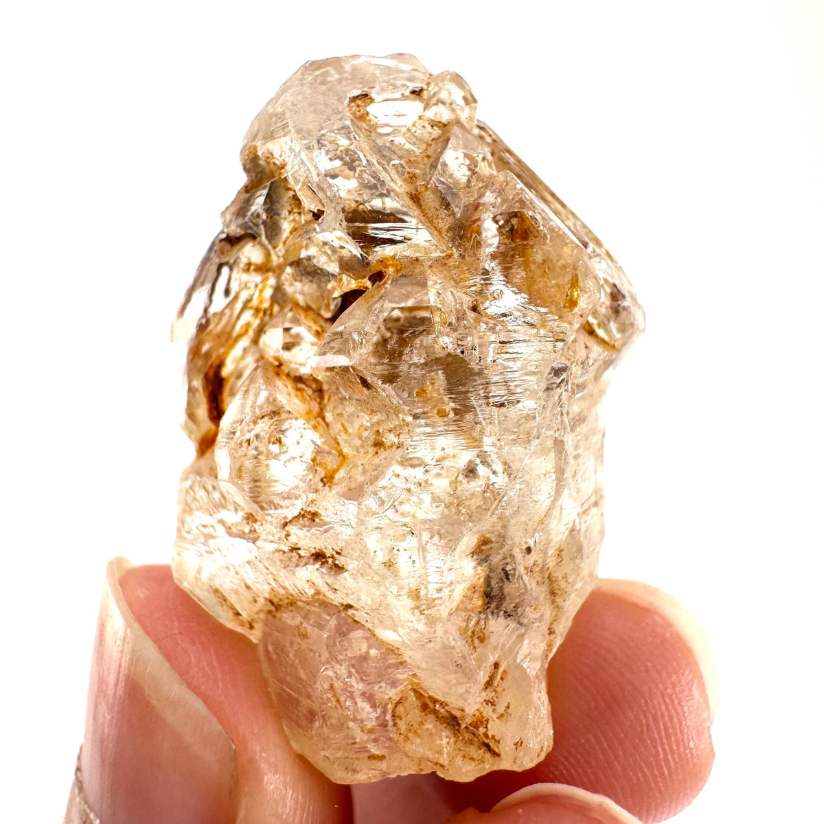 Petroleum Quartz | UV reactive firefly crystal, fluorescent mineral specimen from Madagascar