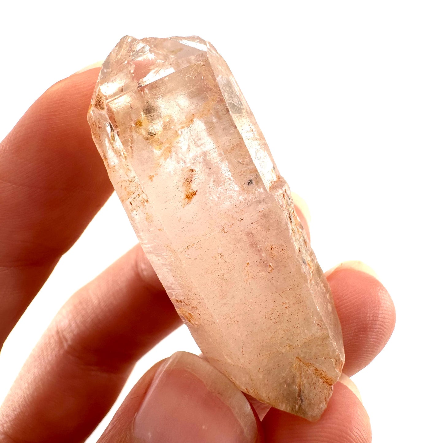 Petroleum Quartz | UV reactive firefly crystal, fluorescent mineral specimen from Madagascar