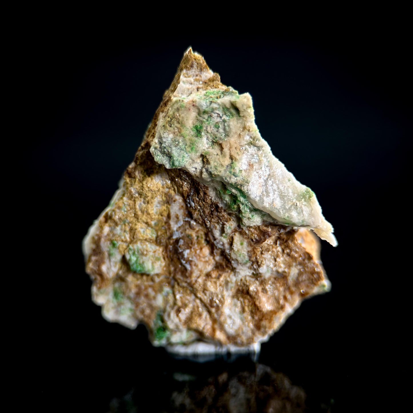 Conichalcite | green crystal, rare mineral specimen from Greece