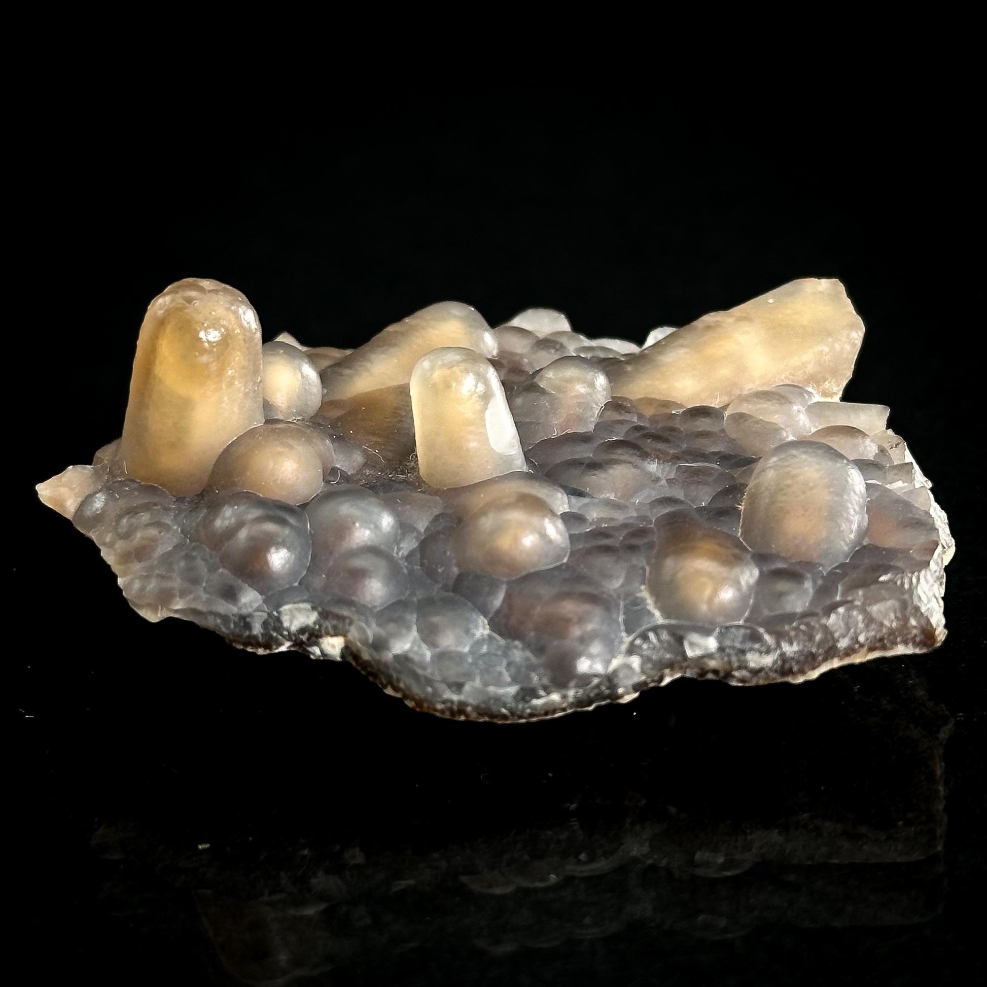 Chalcedony Stalactite | Botryoidal crystal, mineral specimen from Mexico