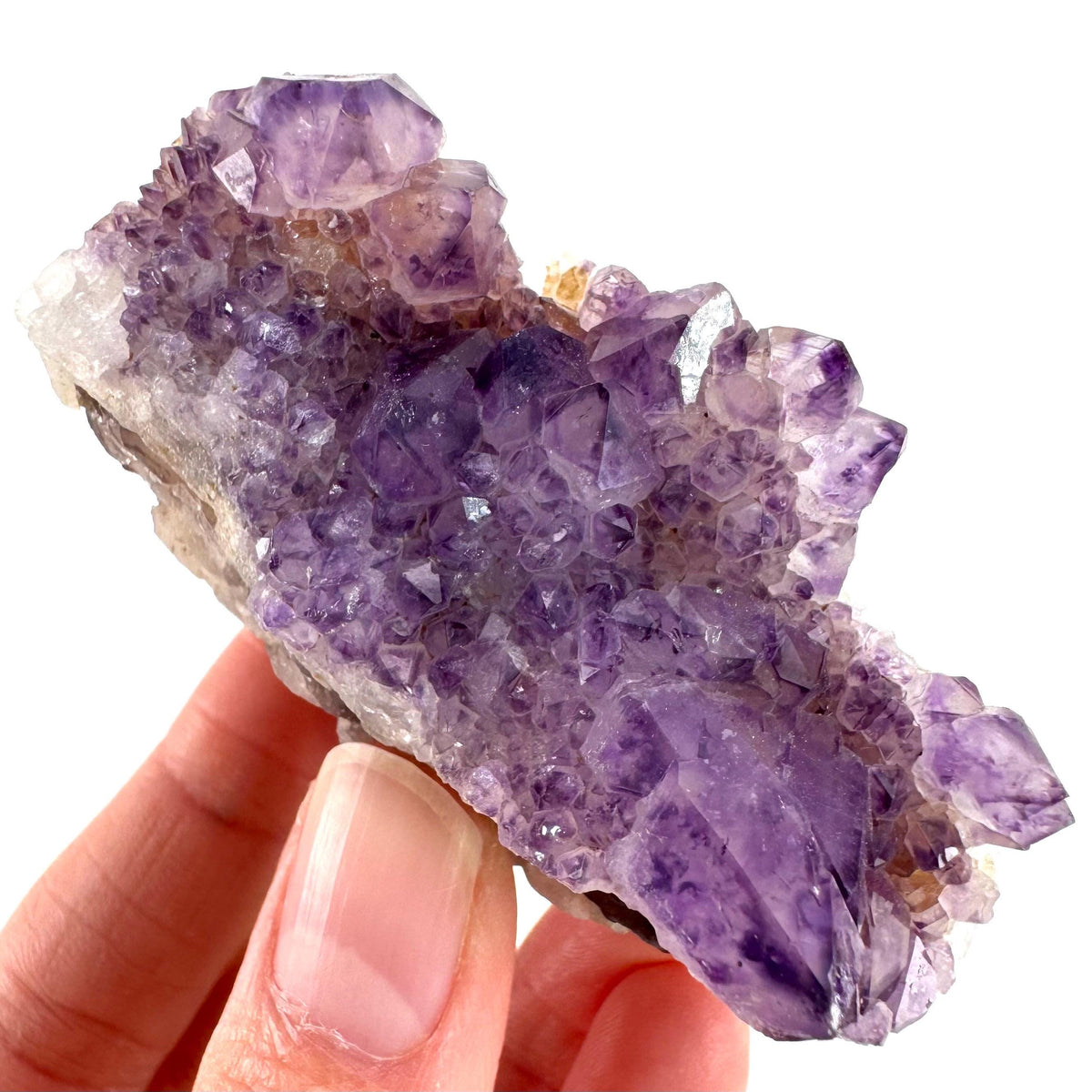 Spirit Quartz | Amethyst Crystal Cluster, Mineral Specimen from South Africa