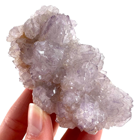 Spirit Quartz | Amethyst Crystal Cluster, Mineral Specimen from South Africa