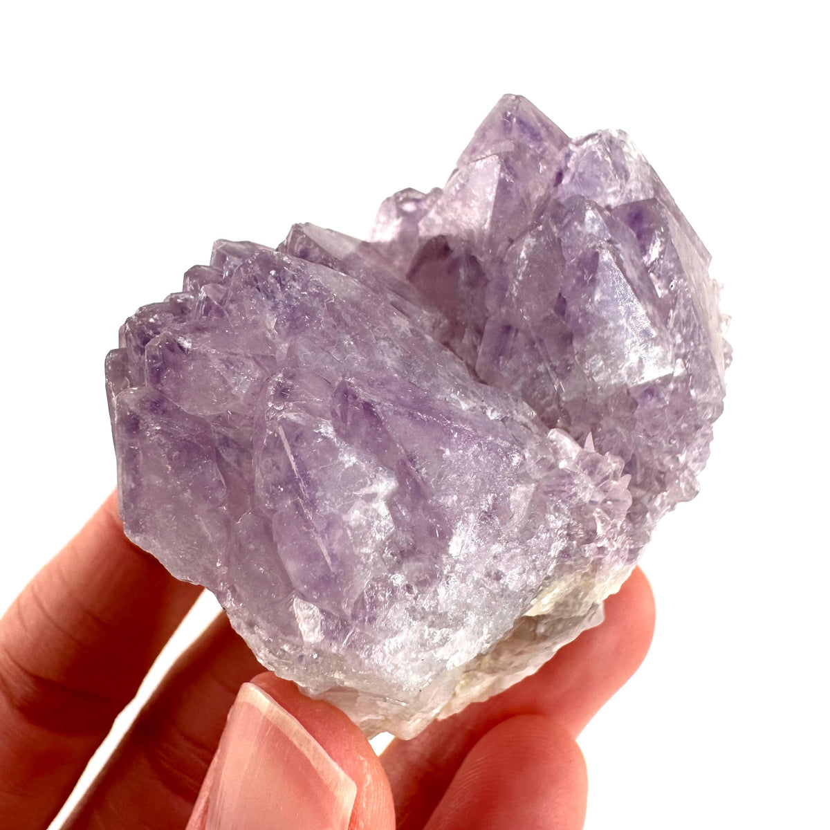 Spirit Quartz | Amethyst Crystal Cluster, Mineral Specimen from South Africa