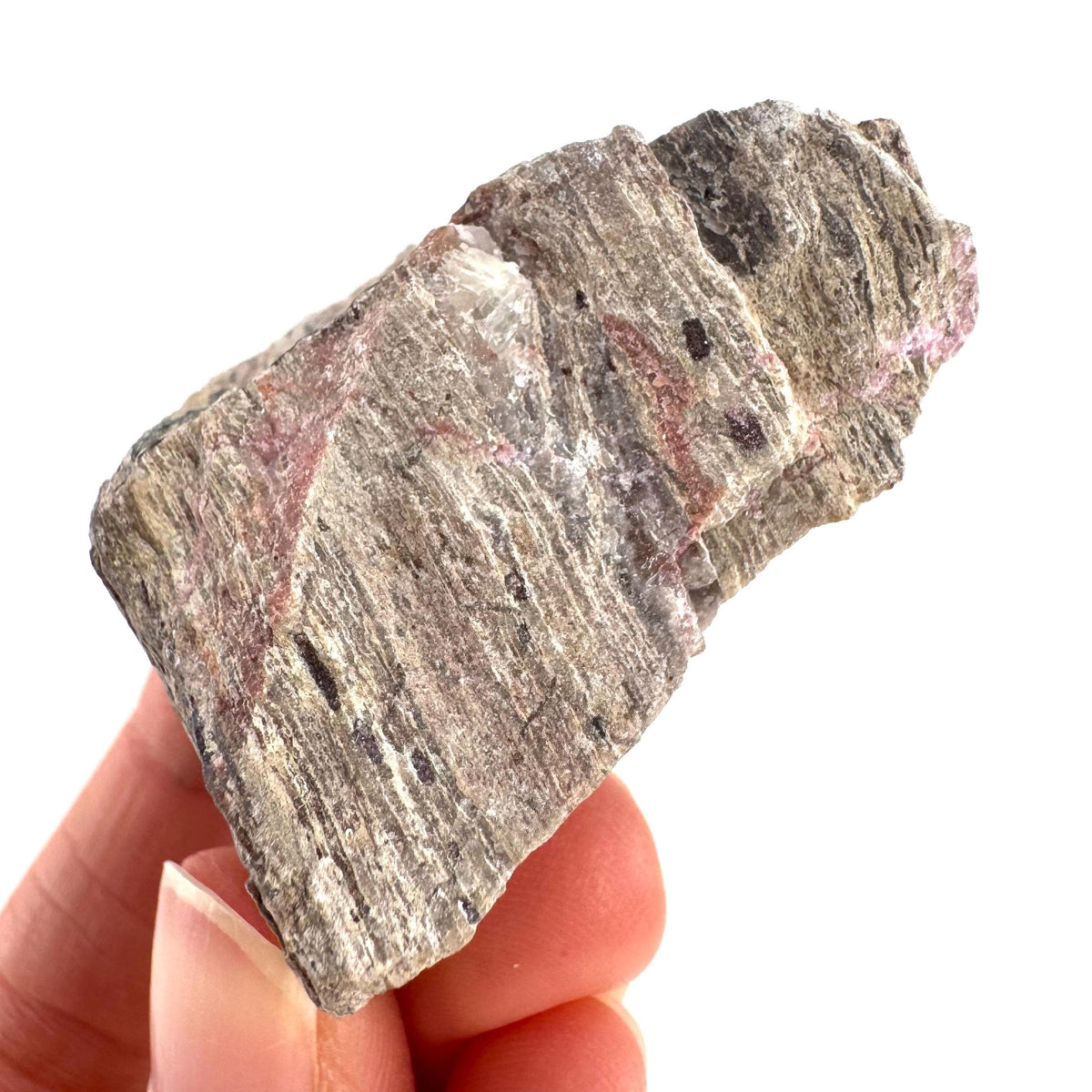 Cobaltoan Calcite | natural pink crystal cluster, mineral specimen