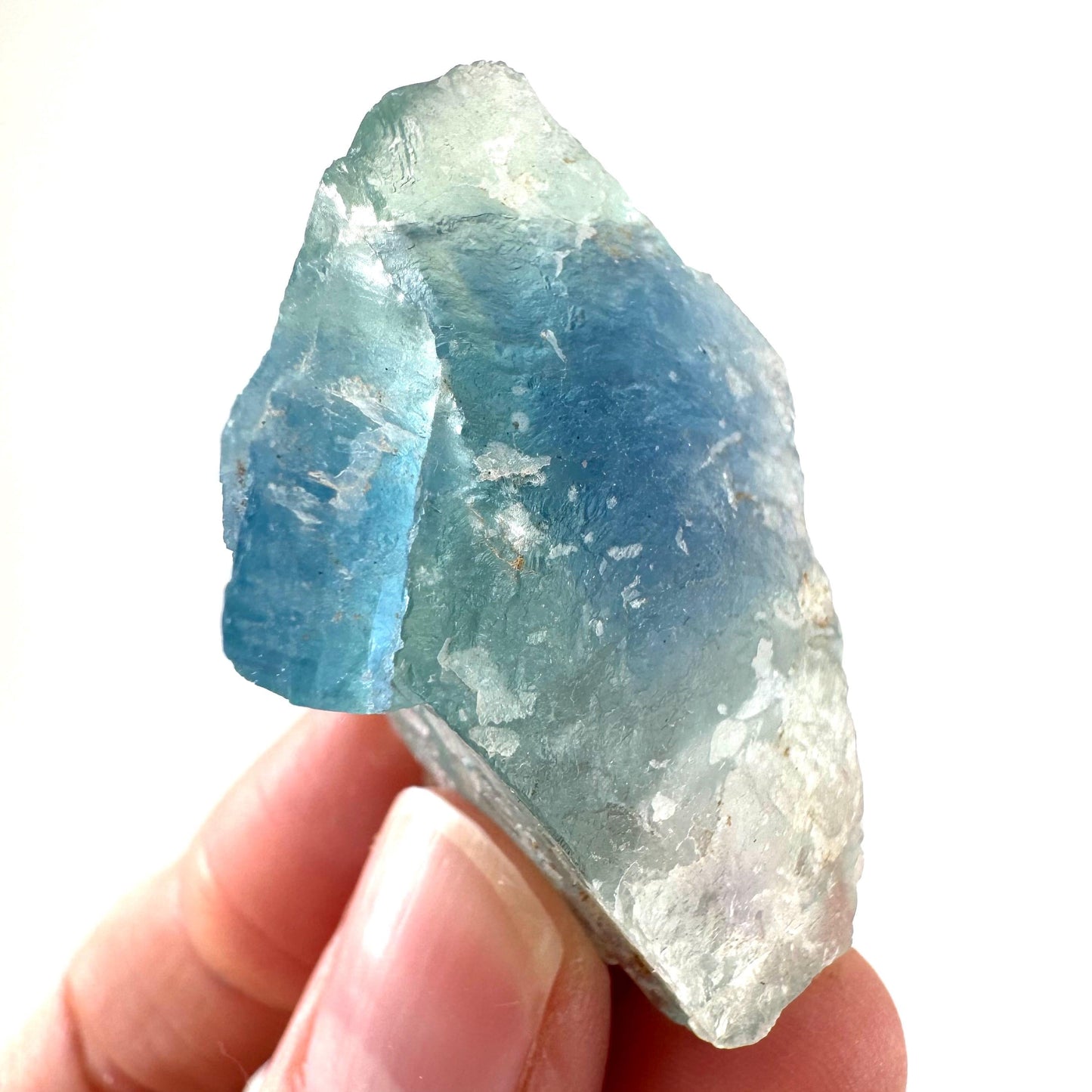 Okorusu Fluorite | blue crystal cluster, mineral specimen from Namibia