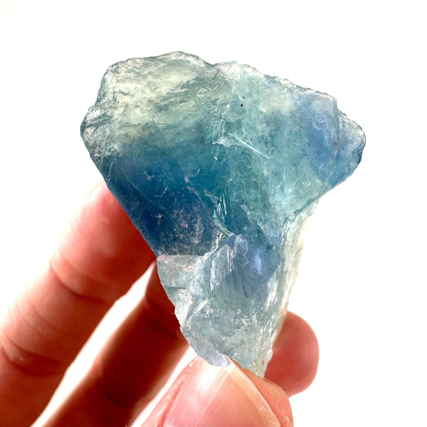 Okorusu Fluorite | blue crystal cluster, mineral specimen from Namibia