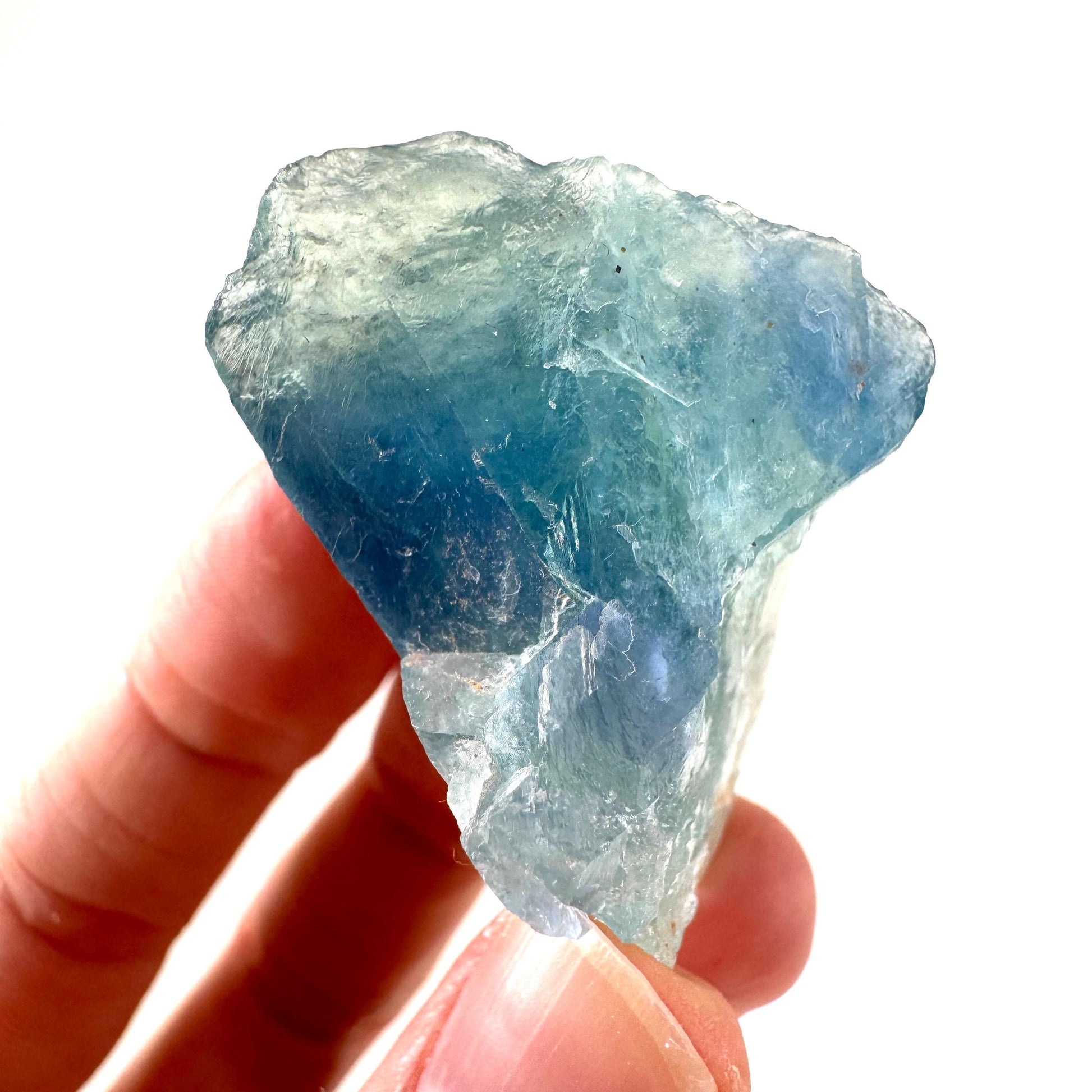Okorusu Fluorite | blue crystal cluster, mineral specimen from Namibia