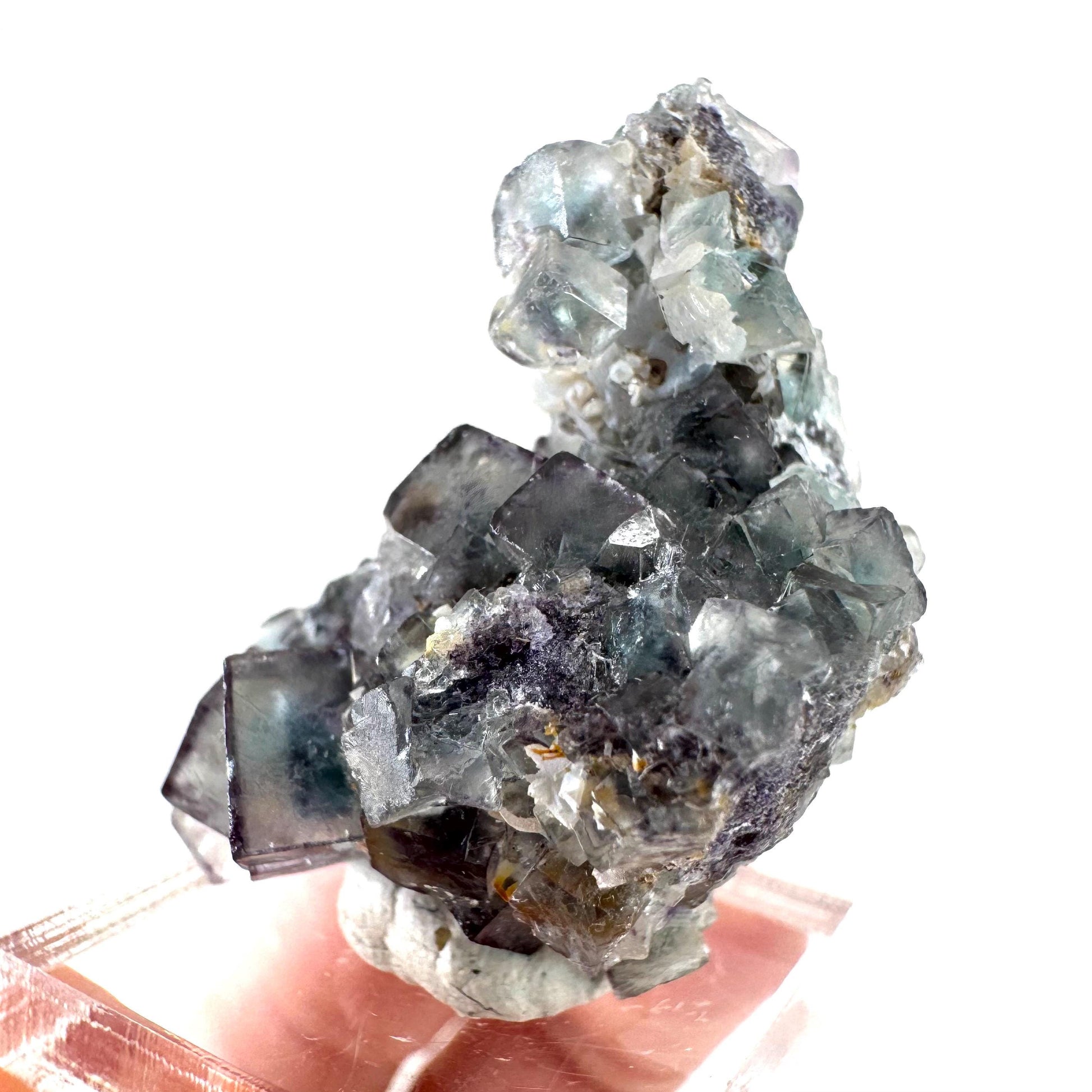 Okorusu Fluorite | blue crystal cluster, mineral specimen from Namibia