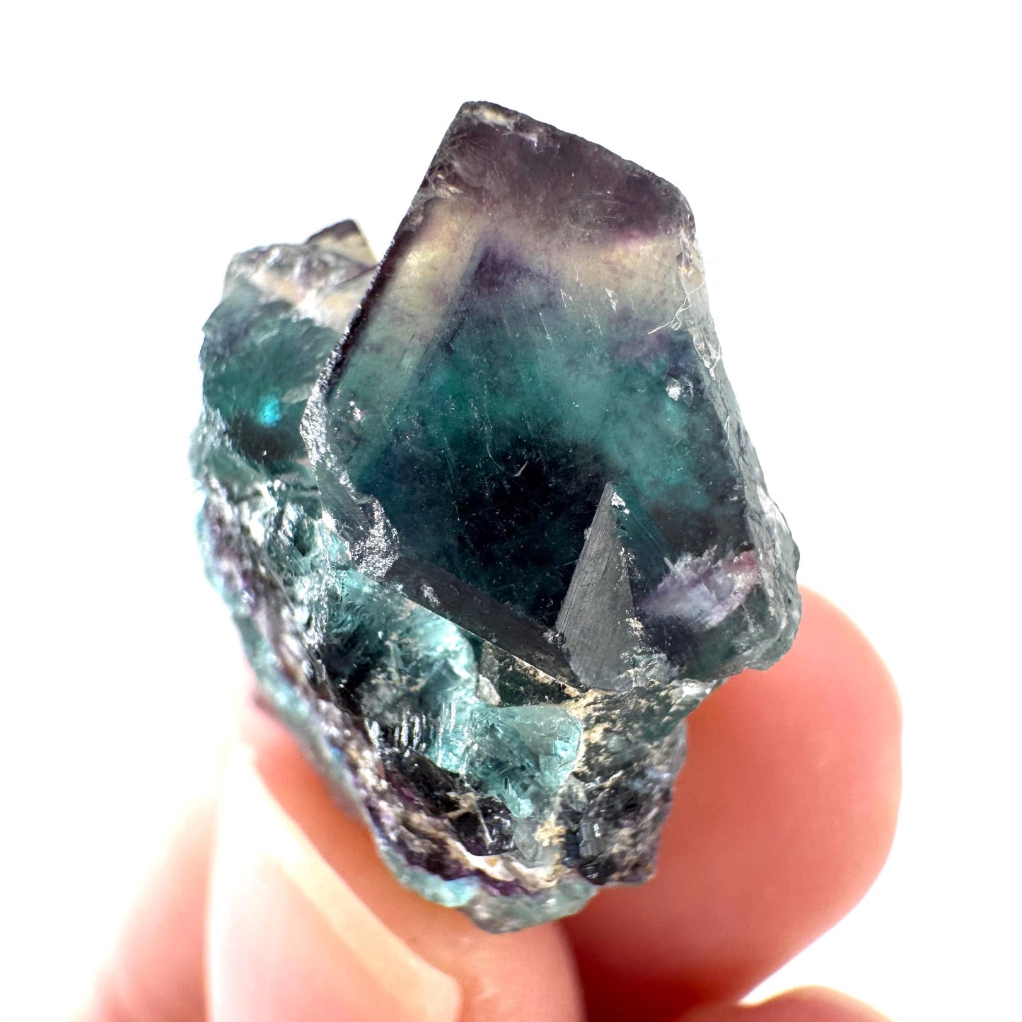Okorusu Fluorite | blue & purple crystal cluster, mineral specimen from Namibia