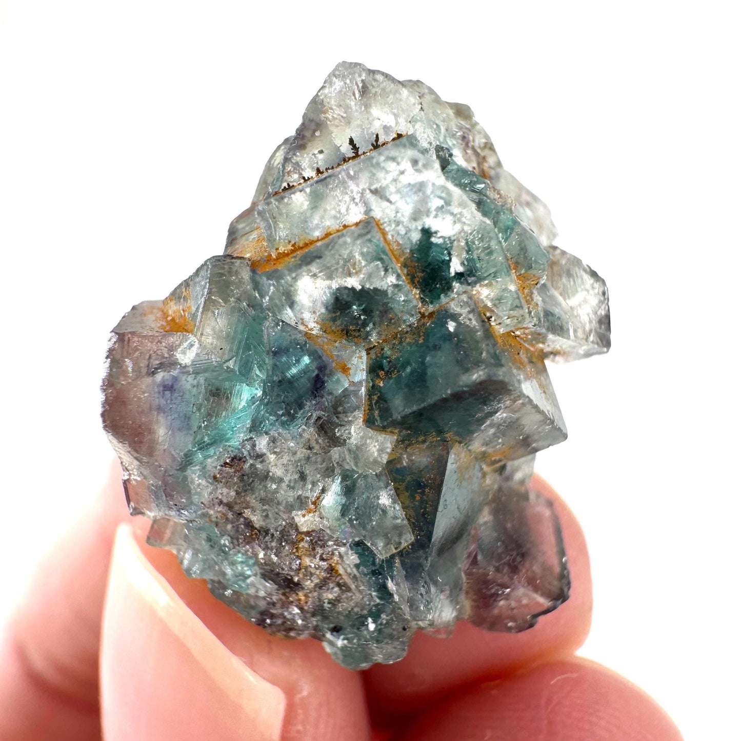 Okorusu Fluorite | blue crystal cluster, mineral specimen from Namibia