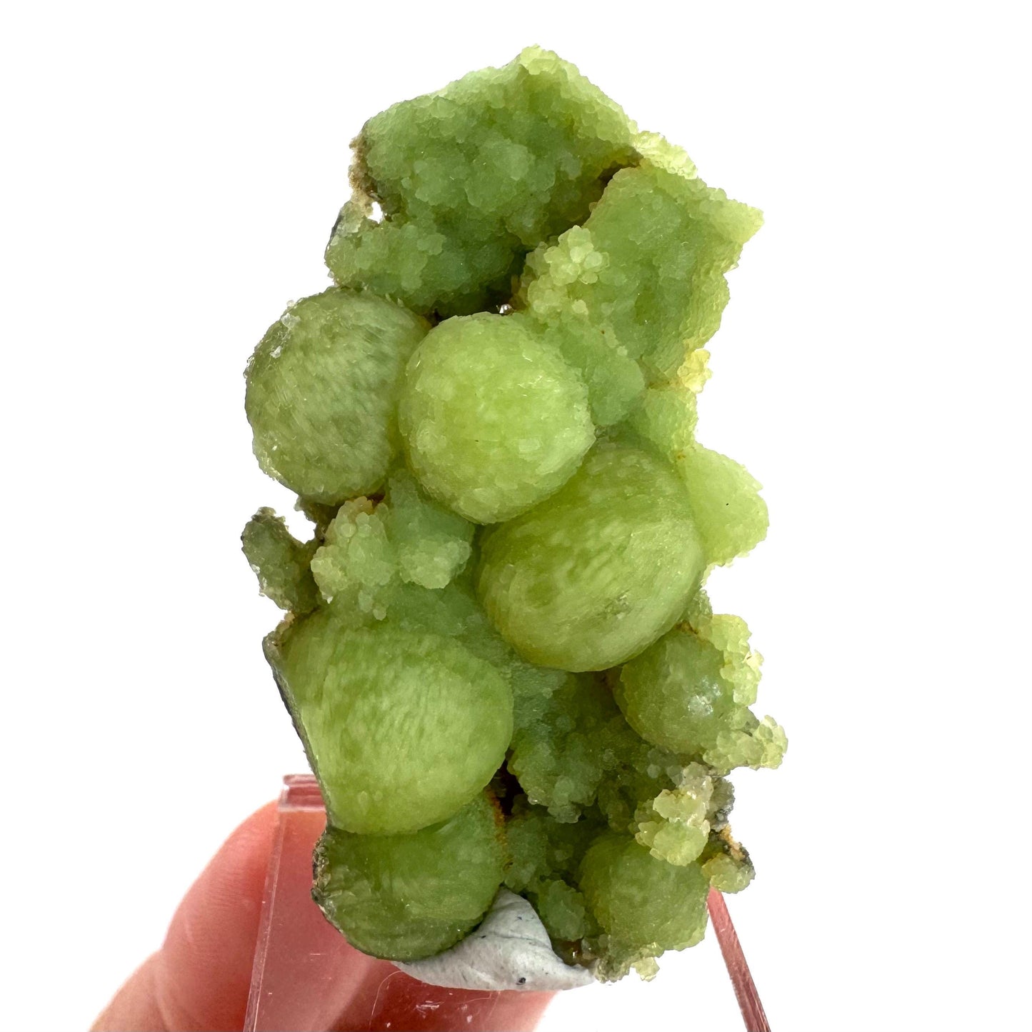 Wavellite (Arkansas, USA) | green crystal cluster, mineral specimen