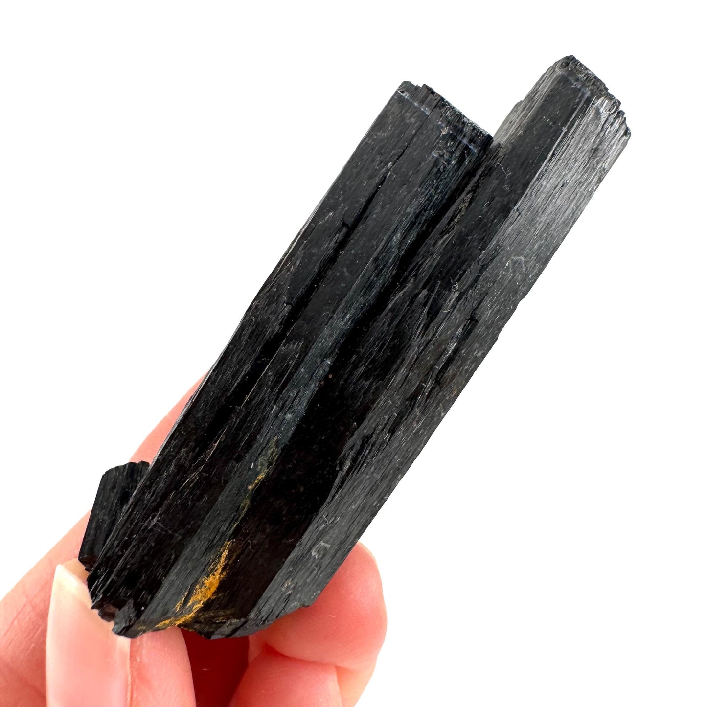 Black Tourmaline | Raw Schorl Crystal Cluster, Mineral Specimen from Namibia