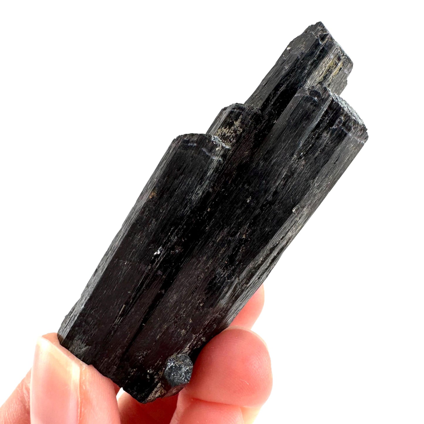 Black Tourmaline | Raw Schorl Crystal Cluster, Mineral Specimen from Namibia