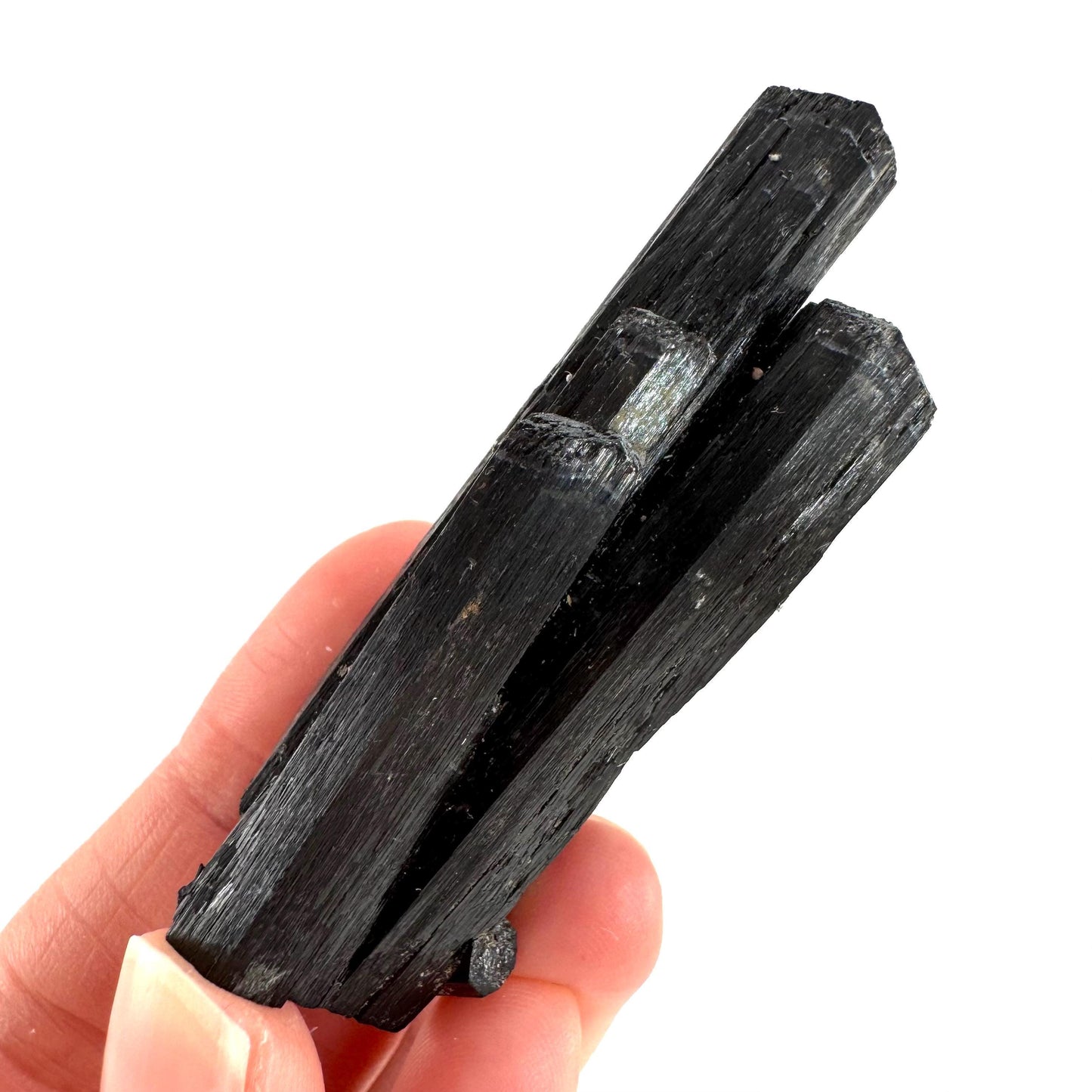 Black Tourmaline | Raw Schorl Crystal Cluster, Mineral Specimen from Namibia