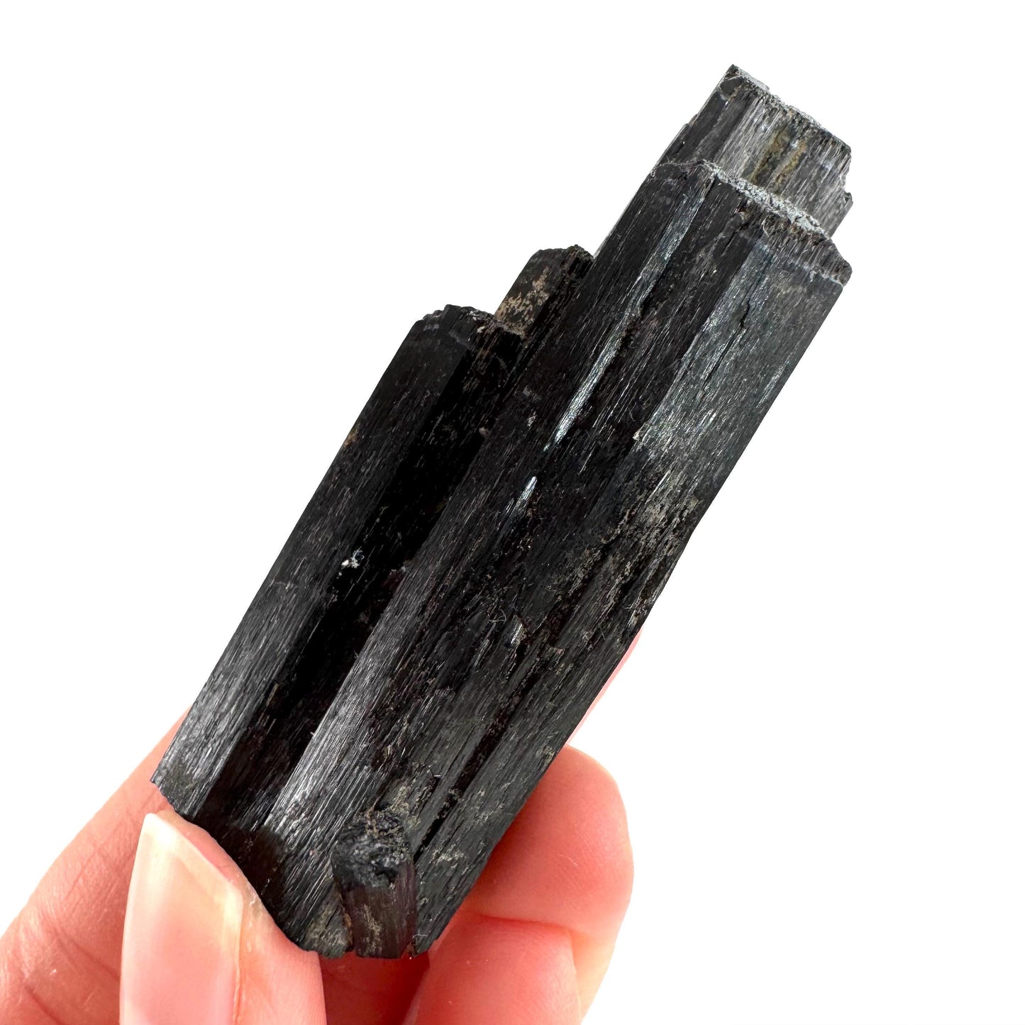 Black Tourmaline | Raw Schorl Crystal Cluster, Mineral Specimen from Namibia