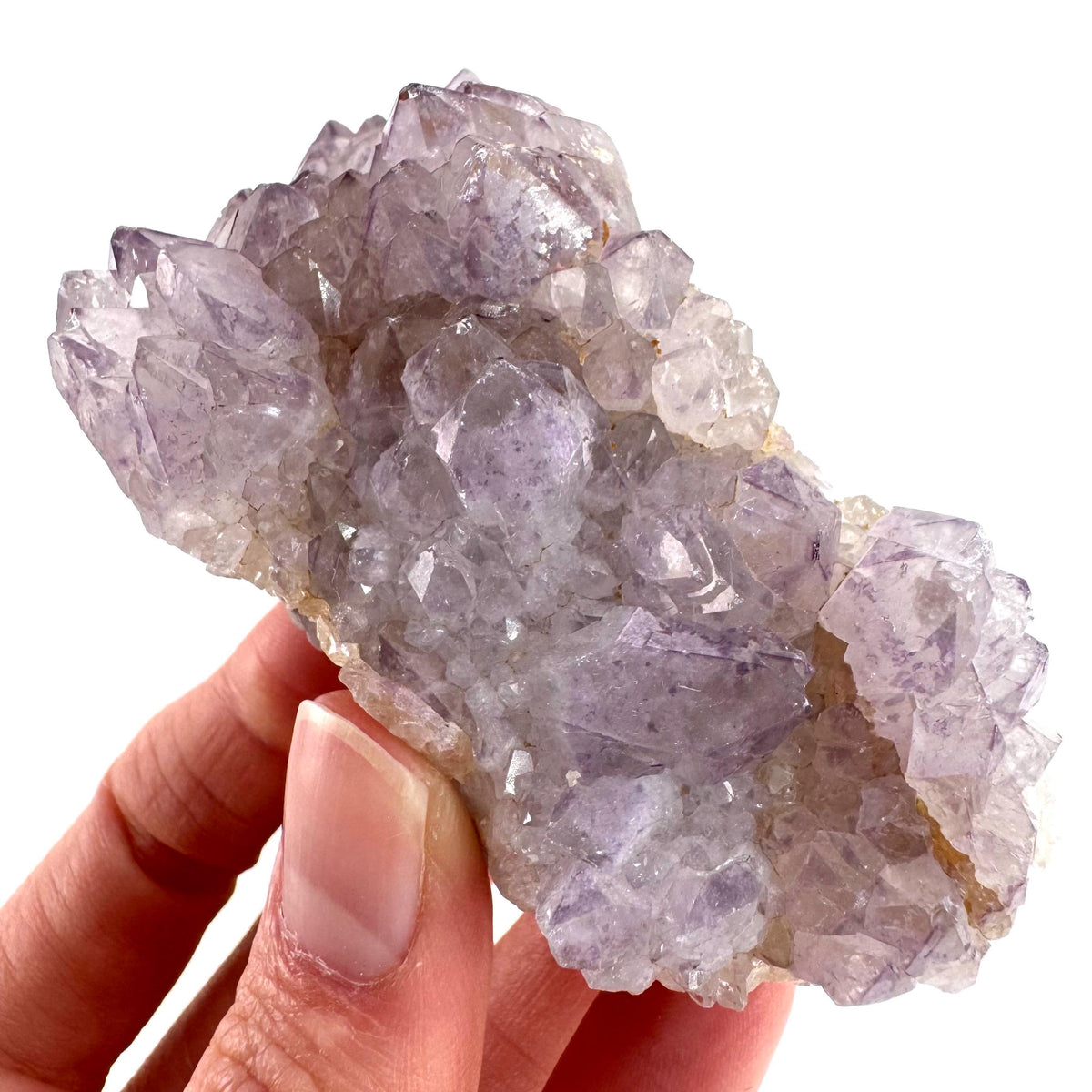Spirit Quartz | Amethyst Crystal Cluster, Mineral Specimen from South Africa