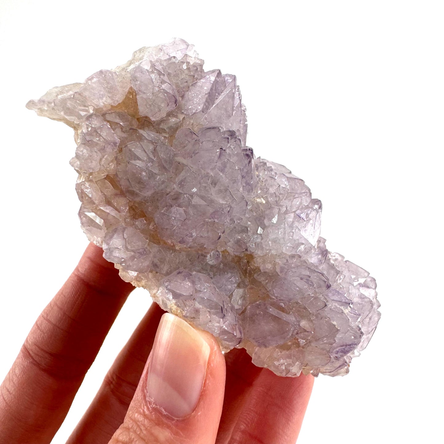 Spirit Quartz | Amethyst Crystal Cluster, Mineral Specimen from South Africa
