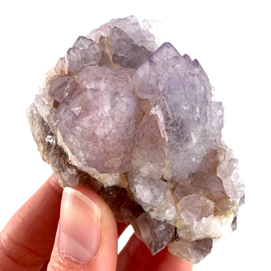 Spirit Quartz | Amethyst Crystal Cluster, Mineral Specimen from South Africa