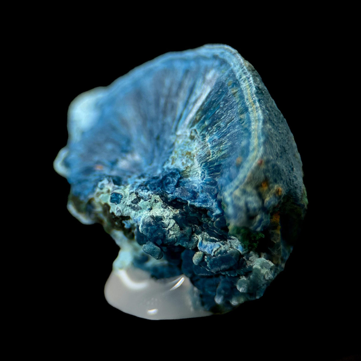 Fibrous Shattuckite | Blue Crystal, Mineral Specimen from DR Congo
