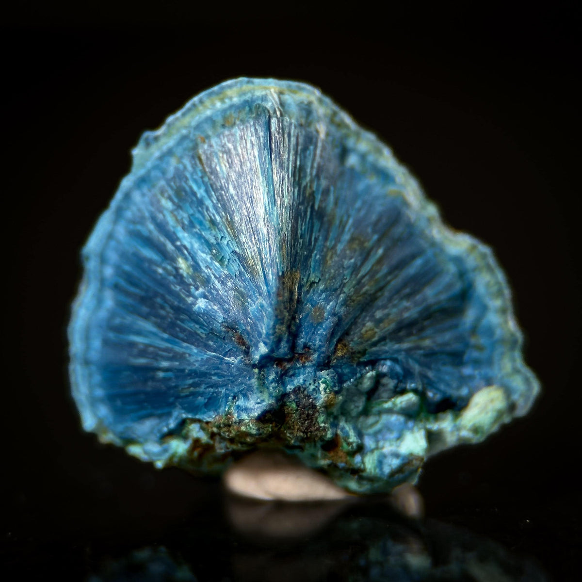Fibrous Shattuckite | Blue Crystal, Mineral Specimen from DR Congo